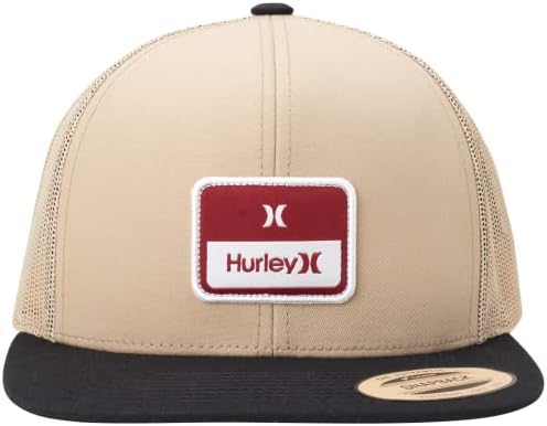Hurley Muški šešir - složeni ravni podrumci kamiondžija
