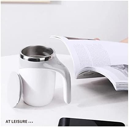 Jucheng Automatsko samom mešanje magnetne šalice od nehrđajućeg čelika šalica za kavu Električna šalica za mleko