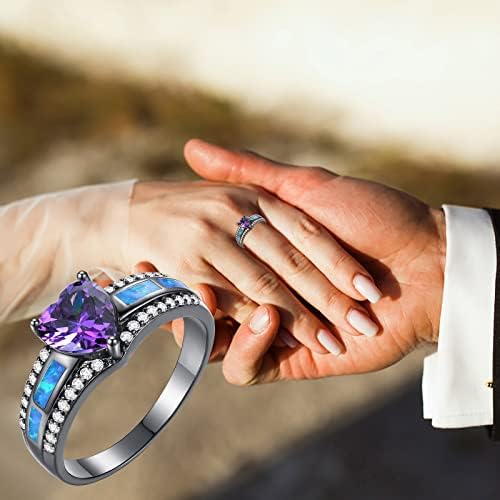 2023 Novi angažman okrugli rez Zirkoni Žene vjenčani prstenovi Nakit za žene za žene Puni dijamant Dame Ring E Boy prstenovi