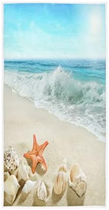 Alaza Ljeto plaža Širina ručnik Yoga teretana pamučna lica banje ručnici upijaju višenamjeti za kupatilo Kuhinja