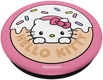 Hello Kitty Donut Popsockets Popgrip: Zamotavanje za hvatanje za telefone i tablete