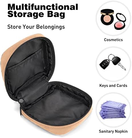 Oryuekan sanitarne torba za savrće, menstrualni kup torbice Prijenosni sanitarne jastučiće za skladištenje ženske