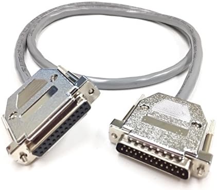100 stopa db25 muški do db25 ženski RS232 produžni kabel 24 AWG po prilagođenoj kablovskoj vezi