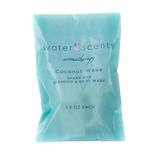 Waterscents Shark Bar šampon & pranje tijela Coconut Wave USA napravljeno za muškarce i žene prirodno, vegansko