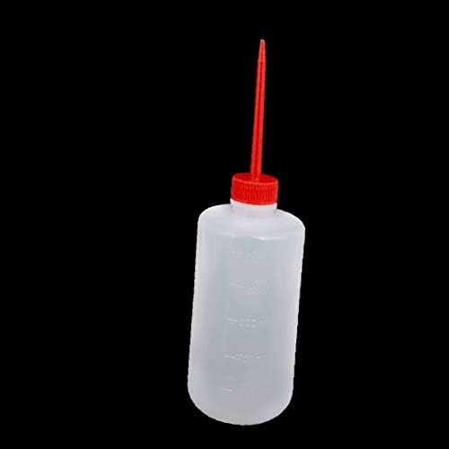 X-DREE 500ml kapacitet meka Plastična bočica za točenje ulja s ravnim kljunom (Novi Lon0167 kapacitet