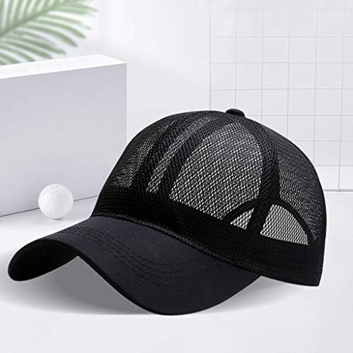Kamionska kapa ljetna mrežasta kapa čvrsta bejzbol kapa za muške ženske podesive trake lagani sportski šeširi