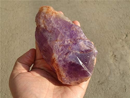 Zamtac 400g Prirodni ametist Kvarc Crystal Rock Stone Mineral Specimen LA1266