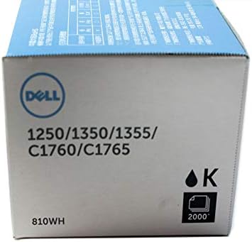 Dell 810wh 1250 1350 1355 C1760 C1765 kertridž sa tonerom u maloprodajnom pakovanju, 1 Veličina