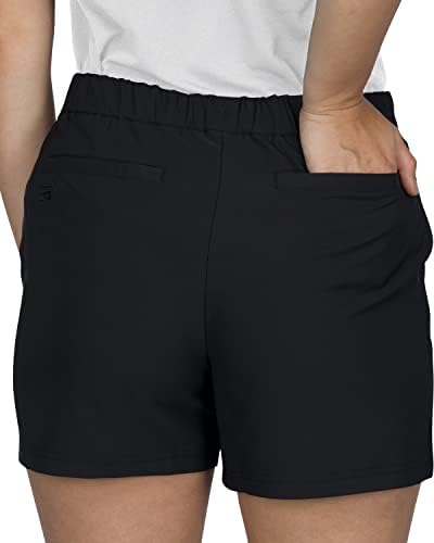 Tri šezdeset šest golf kratkih hlača za žene 4,5 inčni inseam - elastični strug struka - prozračan brzi