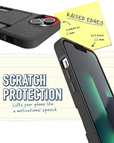 Smartish-Kaleidoskop-iPhone 14 torbica za Novčanik-Novčanik Slayer Vol 2 [Slim + zaštitni nosač] držač kreditne