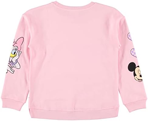 Minnie Mouse Duks za djevojčice-Jumbo print i vez Minnie Mouse džemper-veličine 4-16