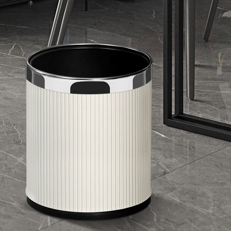 UxZDX dvoslojni metalni materijal kante za smeće može trajno kućište za kućne otpad dnevni boravak spavaća soba