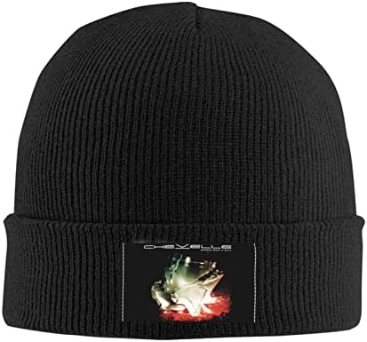 GRINFAB Chevel % Le Band Knit Beanie zimski šešir za muškarce žene toplo rastezljivo pletivo s manžetama pletene