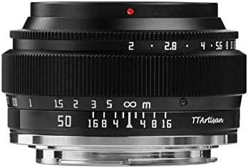 Ttartisan 50mm F2 Full Frame ručni fokus objektiv za X montiranje X-A1 X-A10 X-A2 X-A3 X-A5