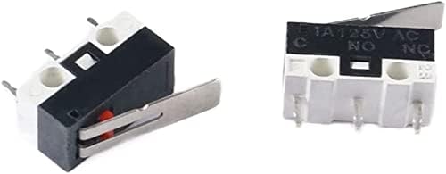 Berrysun Micro Switches 100pcs granični prekidač prekidač 1a 125V AC Prekidač za miš 3pins mikro prekidač