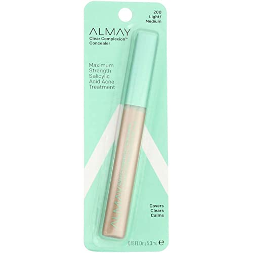 Almay Clear complexion korektor, svjetlo / srednje [200], 0.18 oz