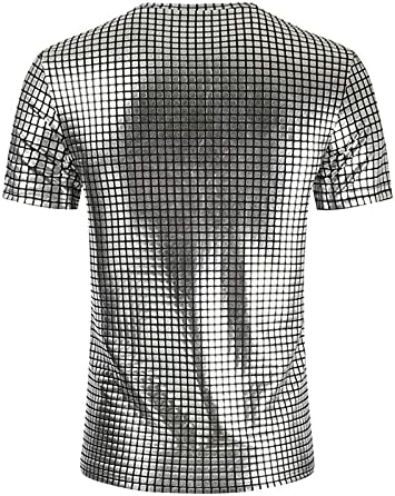 Summer haljine za muškarce Slim Fit Top Bluza za MAN PrintSports Fashion Shiny Gumb Down Majica Long