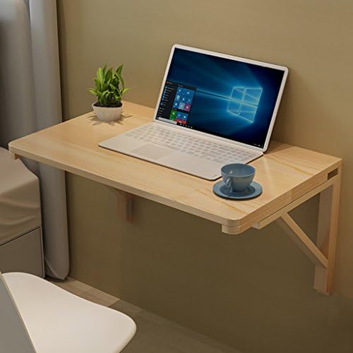 LXDZXY domaćinsku zidnu kompjutersko stol -Solid zidni zid viseći računarski stol sklopivi kuhinjski trpezarijski stol Radni sto za čaj / 100 × 60cm