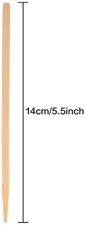 SATINIOR teški drveni Stylus alati za ogrebotine drveni Stylus Stick Art Sticks