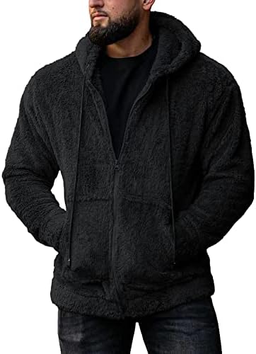 ADSDQ muški kaputi i jakne, modni kaputi na otvorenom dugim rukavima MENS PLUS size zima zatvoreni vrat ugrađeni