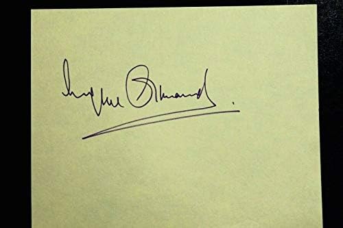 Eugene Ormandy vodič violinistički autogramirani su potpisali stranicu 4x6 Album