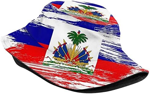 Modni haitijski haitijski kašika kašika šešira ljetna putovanja kanta za sunčanje šešir unisex haitian