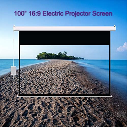 ZGJHFF 100 inča 16: 9 Električni ekran projektora sa daljinskim upravljačem motoriziranim projekcijama za poslovnu