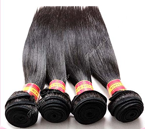 2018 Popular DaJun Hair 8a 3 Way čipkasto zatvaranje sa snopovima ravna kineska Djevičanska kosa paket
