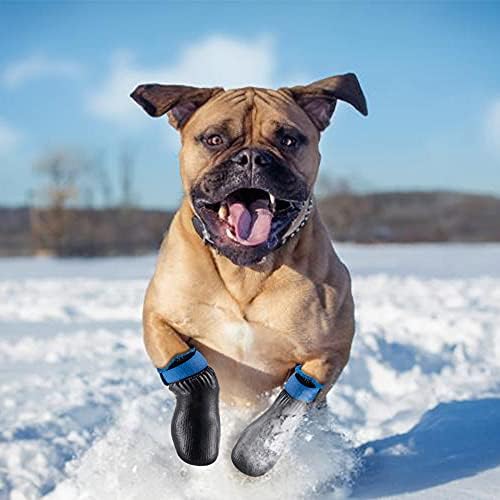 Inoveltyx cipele za pse čizme čizme zaštitnik šape Vodootporni vrući kolnici Čvrsti protiv klizanja