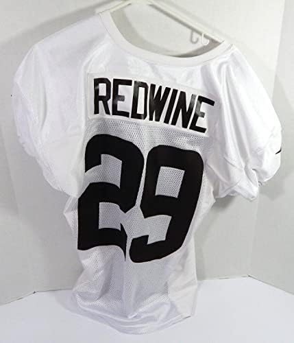2019 Cleveland Browns Sheldrick Redwine 29 Igra Izdana bijela vežbanje 3 - Neintred NFL igra rabljeni