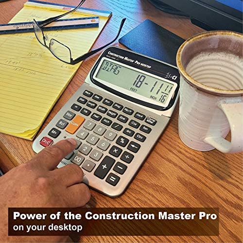 Izračunate industrije 4065 Građevinski master Procelculator & 44080 Građevinski master Pro-desktop Napredna