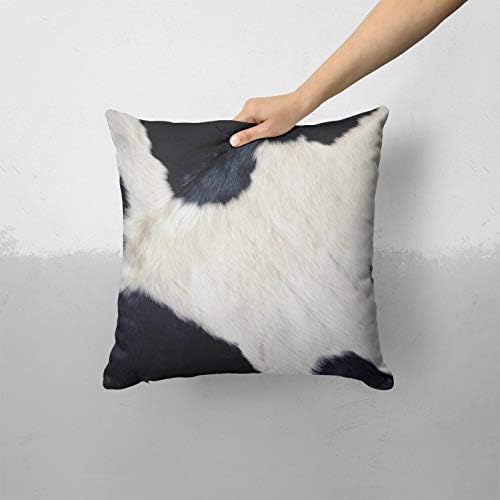 Iirov Real Cowhide tekstura - Custom Dekorativni kućni dekor unutarnji ili vanjski jastuk za bacanje