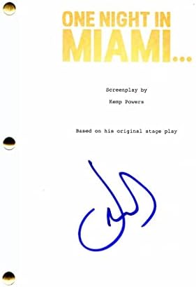 Leslie Odom Jr potpisao autogragram Jedne noći u Miamiju Potpuni film o filmu - Hamilton Star,