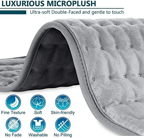 Električni toplotni jastuk za bol u leđima i grčeve Relax-električni toplotni jastuk sa 6 podešavanja toplote