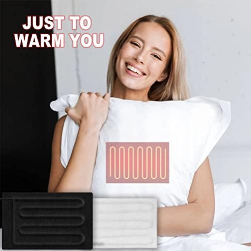 SYKSOL GUANGMING-1 kom donja jakna Fiber jastuk za grijanje, jastučić za grijanje sa USB portom, Električni grijač, prijenosni i praktični, za odjeću, jastuke, papuče