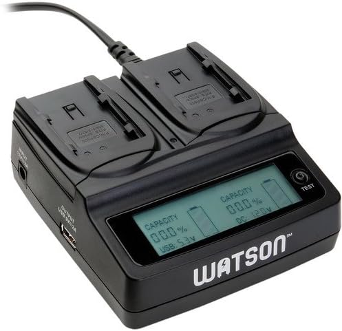 Watson Duo LCD punjač za baterije BP-800 serije