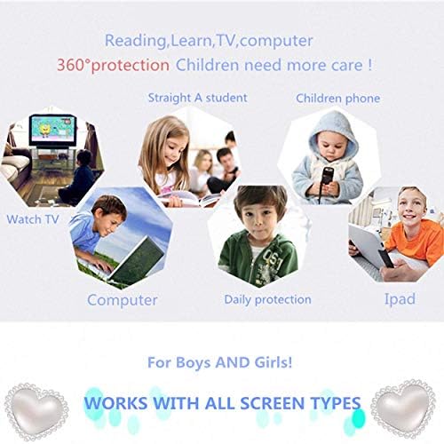 FaerieKing plavo svjetlo blocking naočare za djecu, čitanje računara/kockanje/televizija / telefon naočare za djevojčice dječake, Anti Eyestrain & amp; UV odsjaj