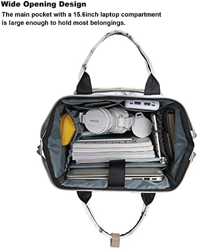 Yusudan mramorni backpack laptop za žene, koledž, kolekcionarski ruksak školski torbica za knjige 15,6