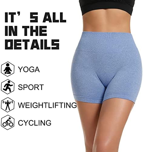 Xintorch joga kratke hlače za žene kratke hlače za žene Spandex High Struk Hratke za vježbanje Atletski