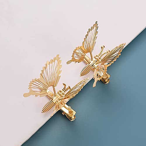 3d Moving Butterfly hair Clips Hair Claw Clips Metal Butterfly ukosnice Butterfly hair Clips Moving Wings, Butterfly Clips za kosu 90s Head Pieces Hair Accessories For Women Girls