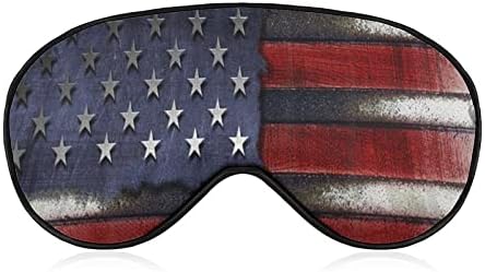 Retroamerička američka maska ​​za oči za spavanje za plackanje noćne očiju sa podesivim kaišem za muškarce