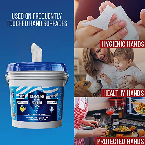 GSD izbjeljivač bez dezinfekcije s aloe verom - antibakterijski čišćenje i sredstvo za čišćenje ruku mokri