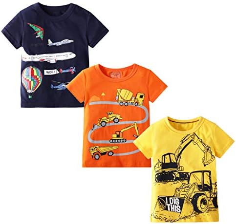 BIBNice ljetna košulja za dječake kratki rukav gornja odjeća za djecu Veličina 2-7T