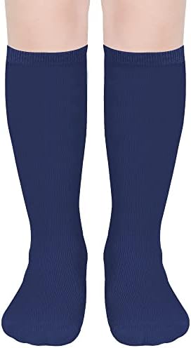 UTTPLL mali pamuk Bejzbol koljeno visoke čarape za djevojčice dječake sportske fudbalske čarape