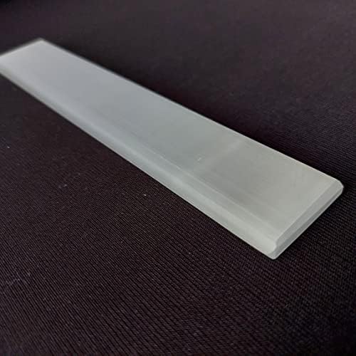Serein Veliki selenite za punjenje selenite Stick Crystal Wind Selenitna ploča Idealna za čišćenje i punjenje