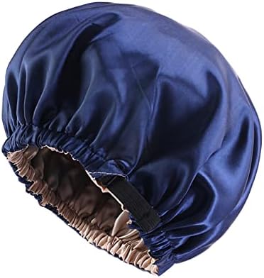 Satenski poklopac Podesiva veličina glave Spavanje svilene poklopce za žene Muškarci Dvostruki