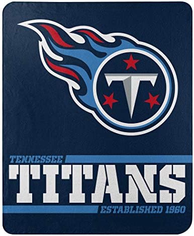 Northwest NFL Tennessee Titans 50x60 Fleece Split Wide DesignBlanket, boje tima, jedna veličina