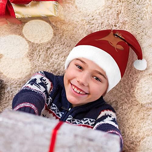 Leteći med Glider Funny Božić šešir Unisex Santa šešir toplo Božić kapice za odrasle dijete