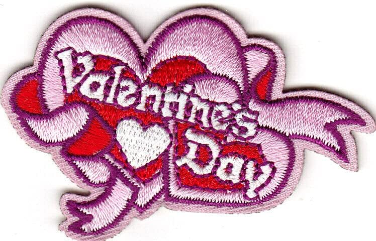 Valentinovo Iiron na patch love Hearts Romance
