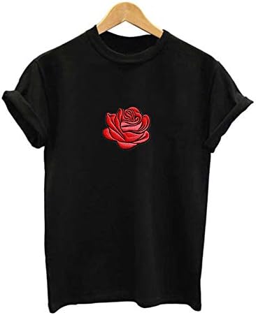 Nifocc Rose vezeni zakrpe velike i male ruže željezo na zakrpama Appliques Odjeća za odjeću za odjeću